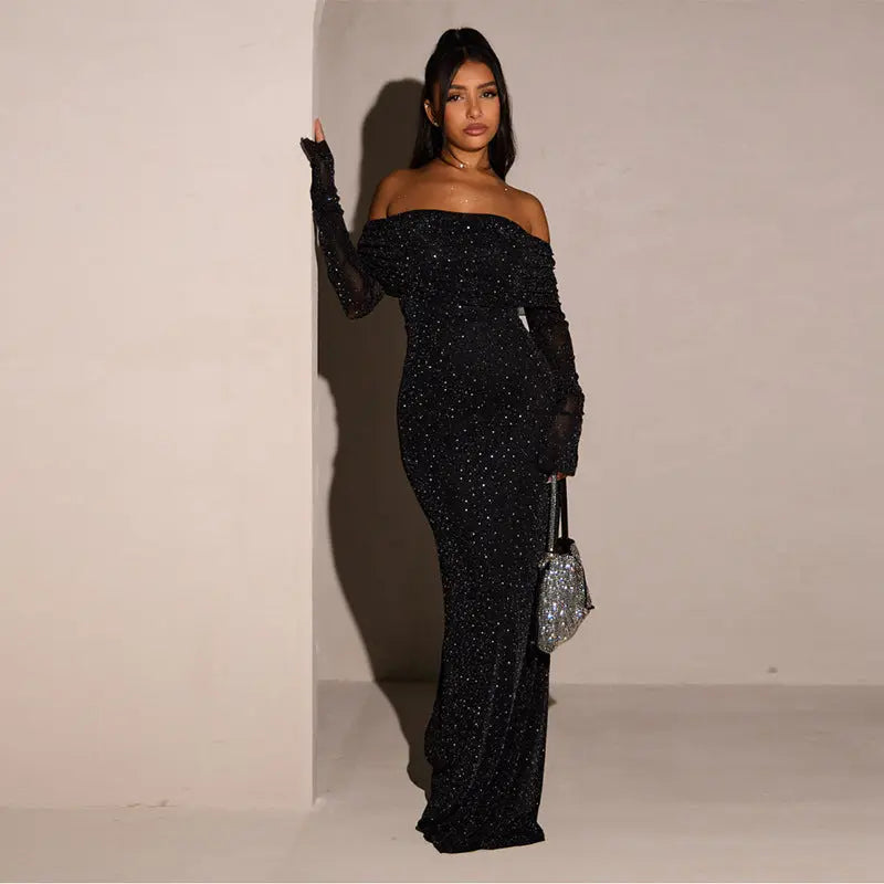 Glimmer Glam Party Dress– 51% OFF Today Orange Preference