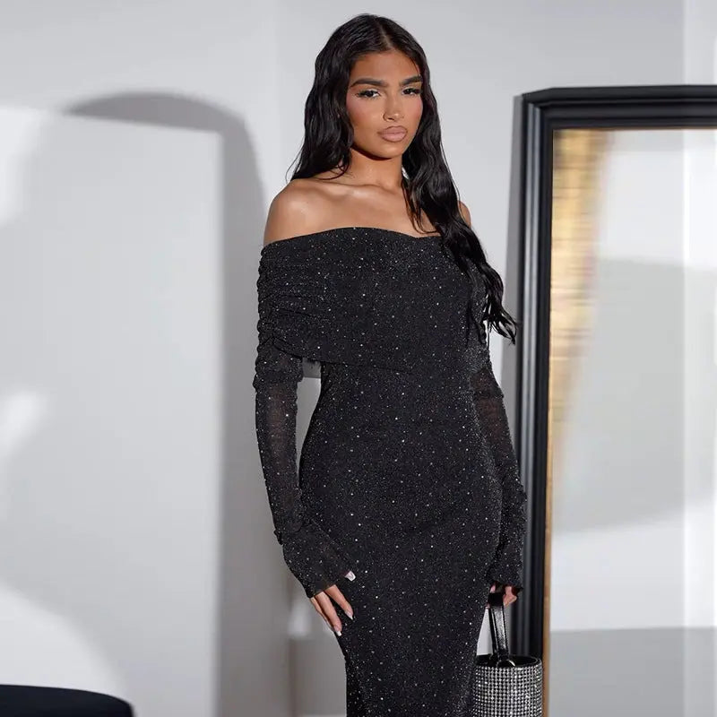 Glimmer Glam Party Dress– 51% OFF Today Orange Preference