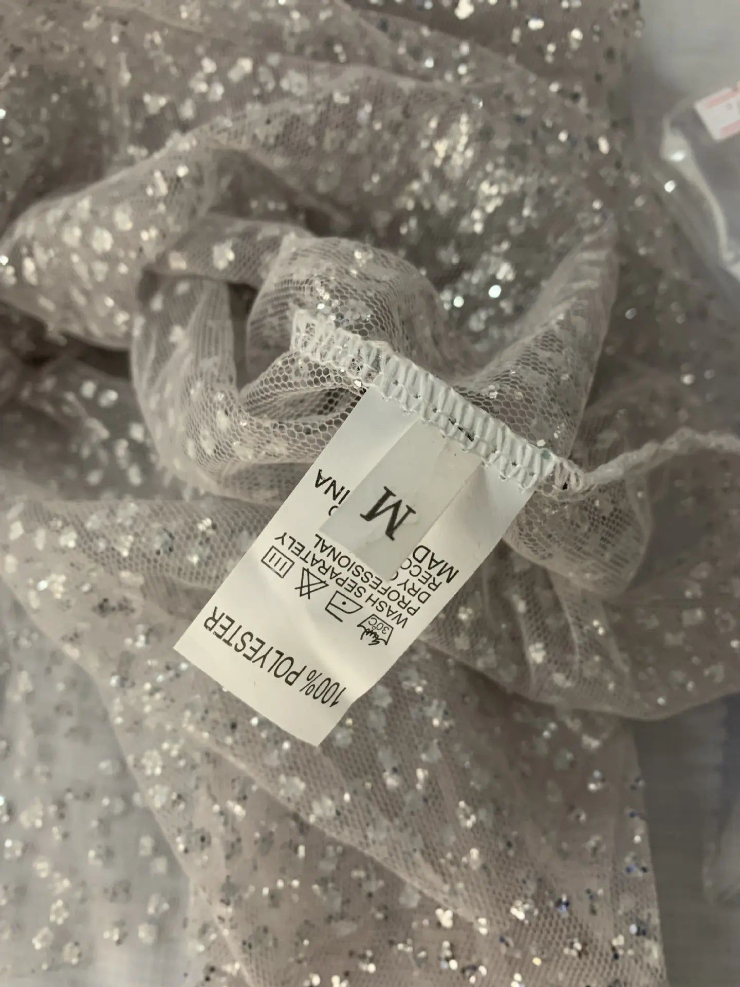 Sparkly Sequin Shirt Orange Preference