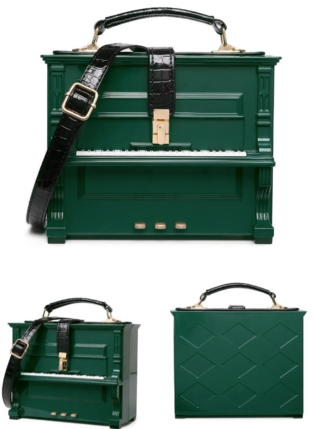 Melody Piano Handbag Orange Preference