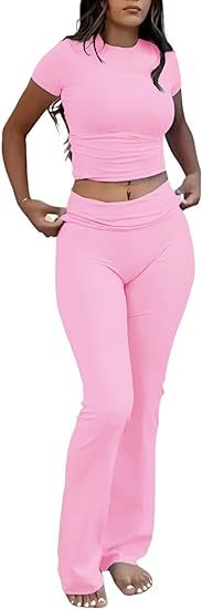 Stylish Women's Lounge Set Orange Preference