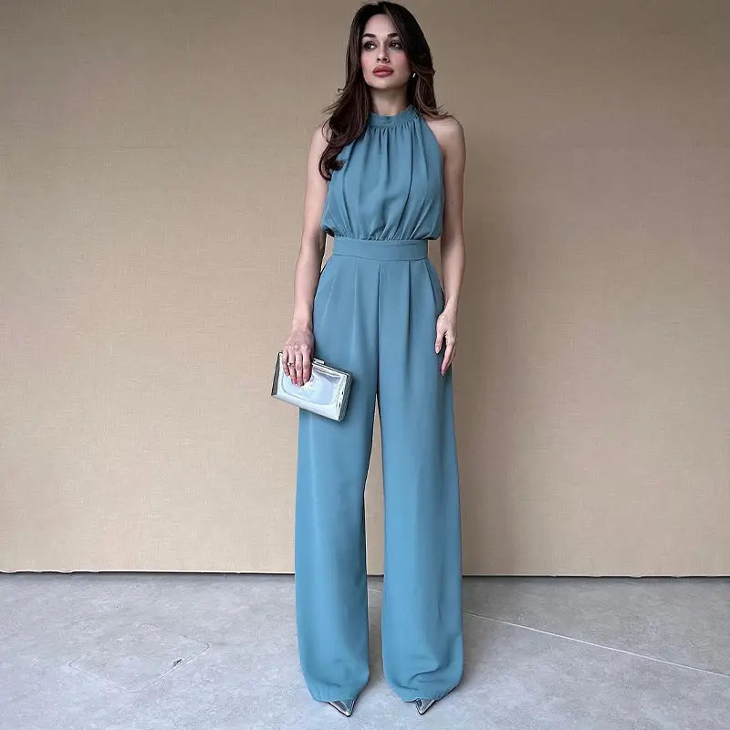 Effortless Elegance Jumpsuit Orange Preference