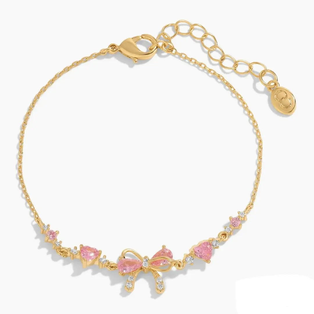 Chic Bow Bracelet Orange Preference