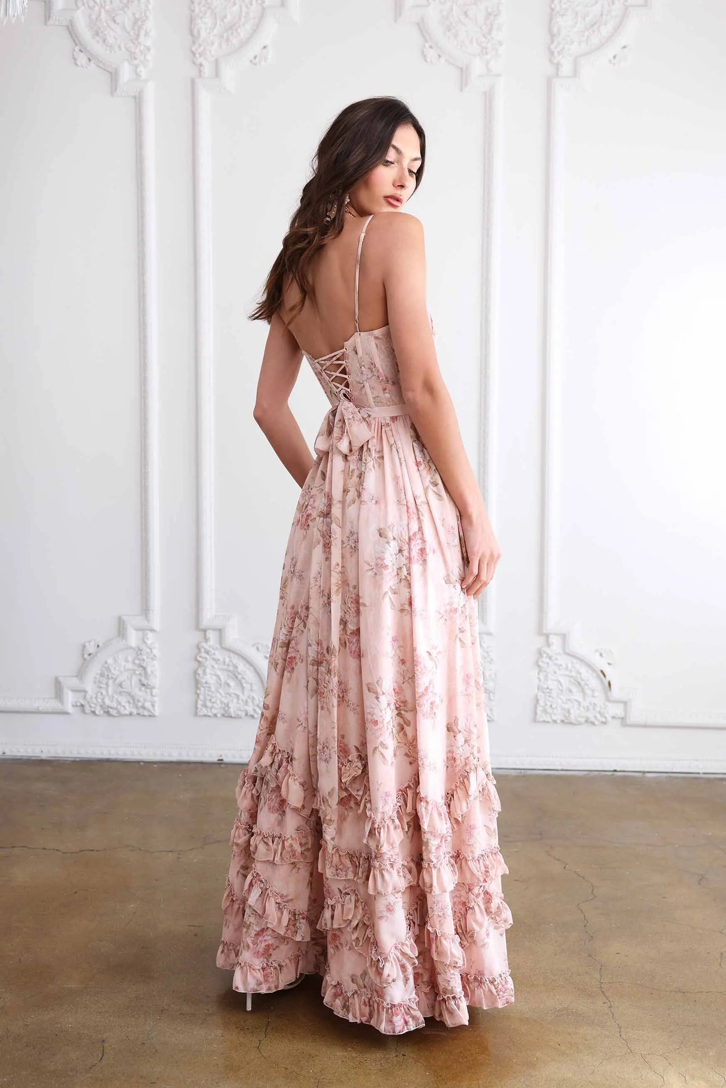 Dreamy Beach Maxi Dress Orange Preference