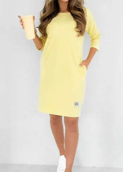 Cozy Chic Knit Dress Orange Preference