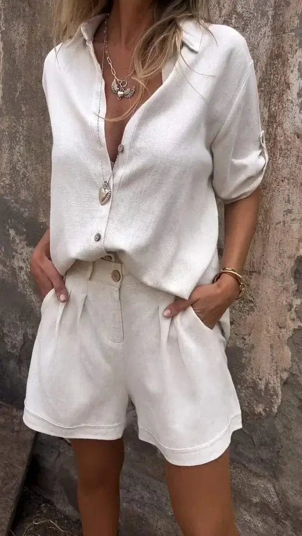 Breezy Summer Outfit Orange Preference