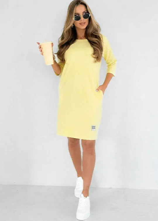 Cozy Chic Knit Dress Orange Preference