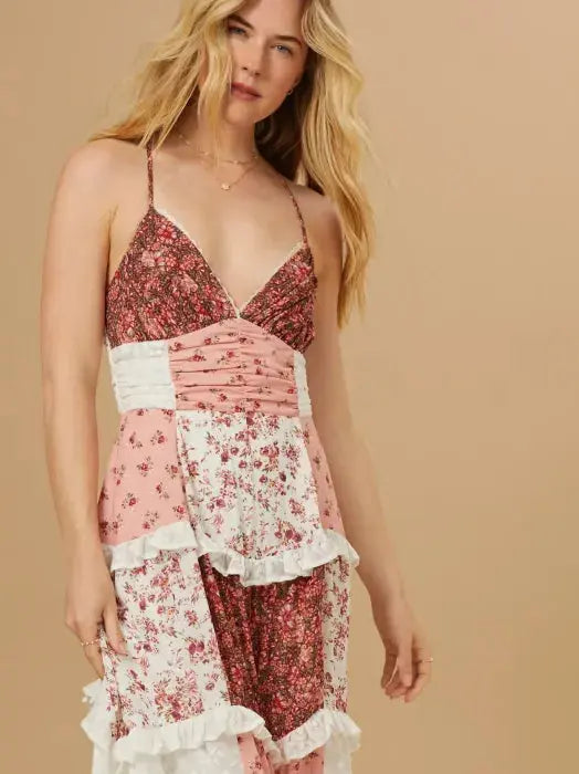 Tropical Lace Adventure Dress Orange Preference