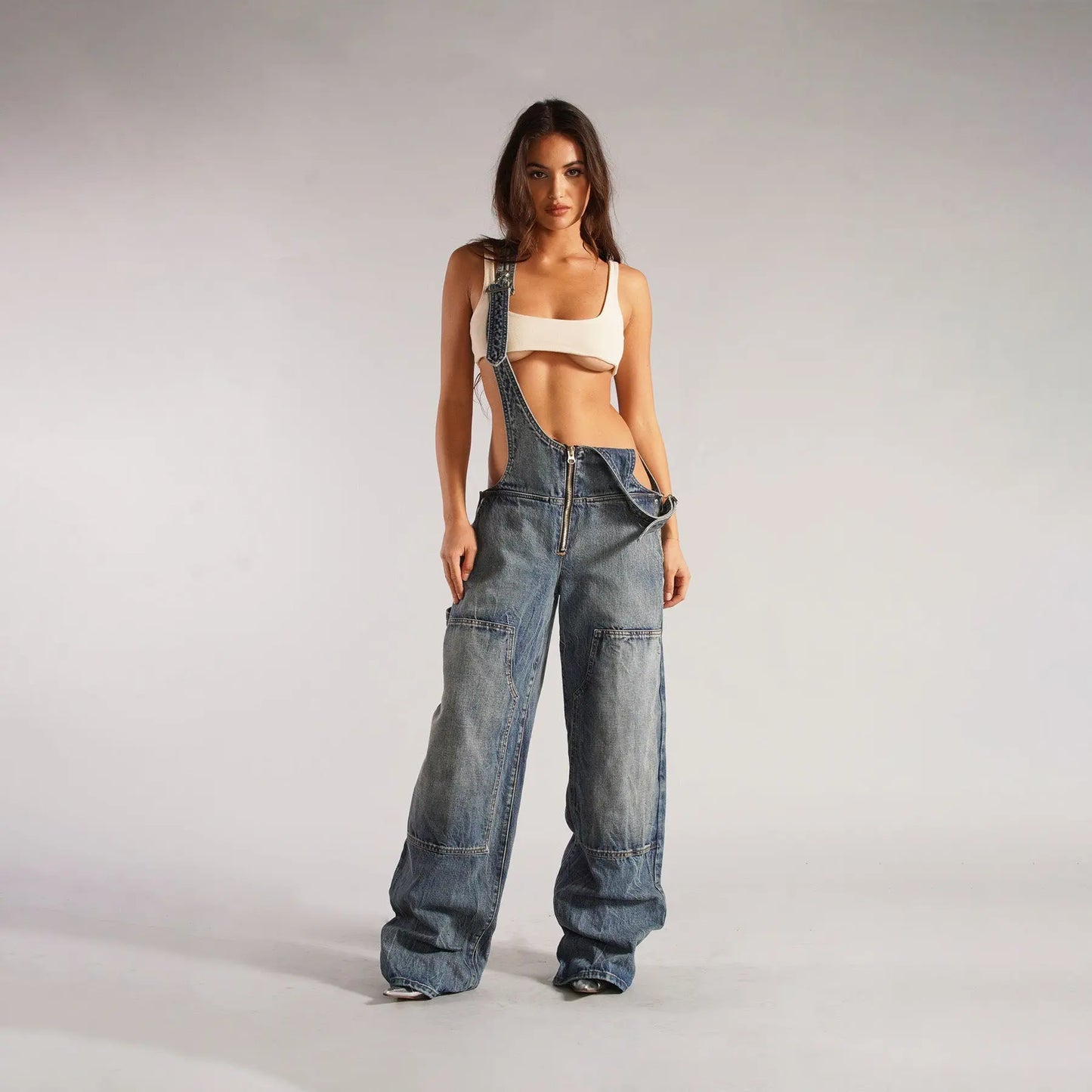 Comfy Denim Dream Pants Orange Preference
