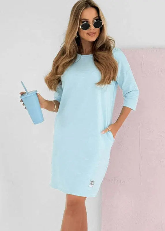 Cozy Chic Knit Dress Orange Preference