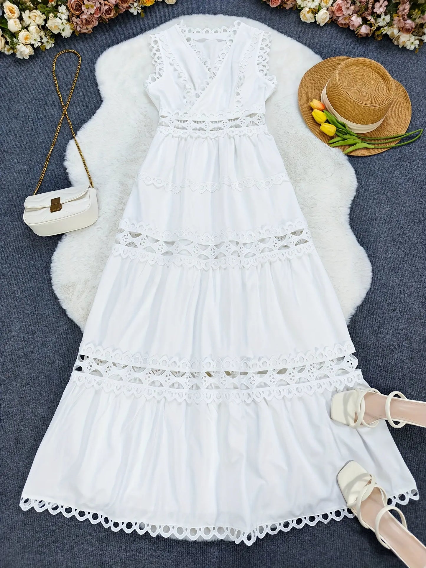 Chic Lace Elegant Dress– 51% OFF Today Orange Preference
