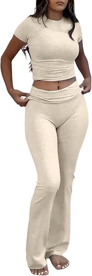 Stylish Women's Lounge Set Orange Preference