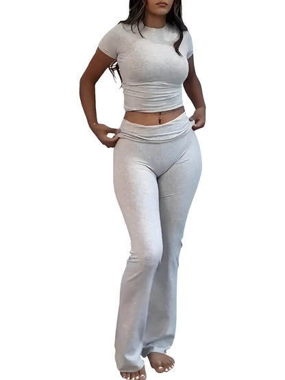 Stylish Women's Lounge Set Orange Preference