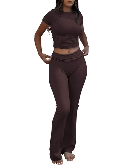 Stylish Women's Lounge Set Orange Preference