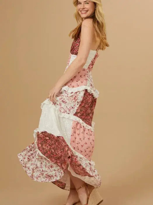 Tropical Lace Adventure Dress Orange Preference