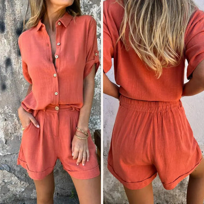 Breezy Summer Outfit Orange Preference