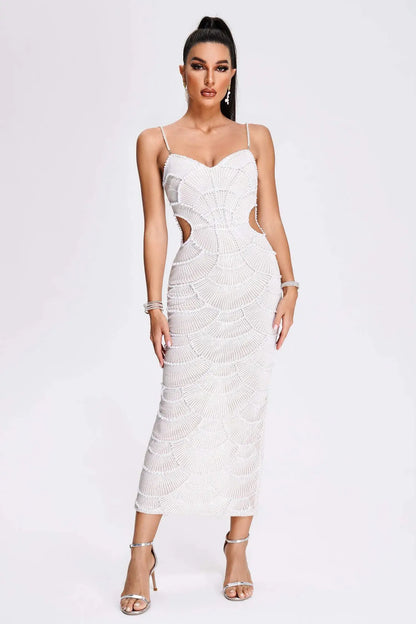 Glamorous Sequin Party Dress Orange Preference