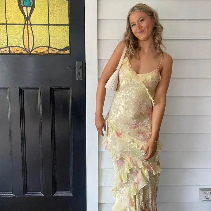 Vibrant Boho Beach Dress – Designed for Your Summer Vacay Orange Preference