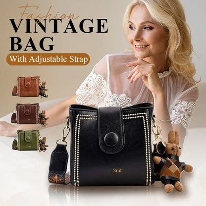 Chic Vintage Shoulder Bag Orange Preference