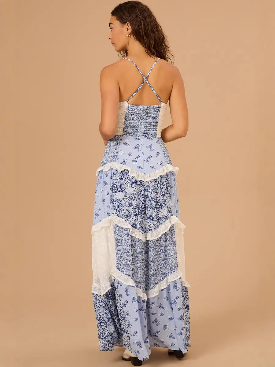 Tropical Lace Adventure Dress Orange Preference