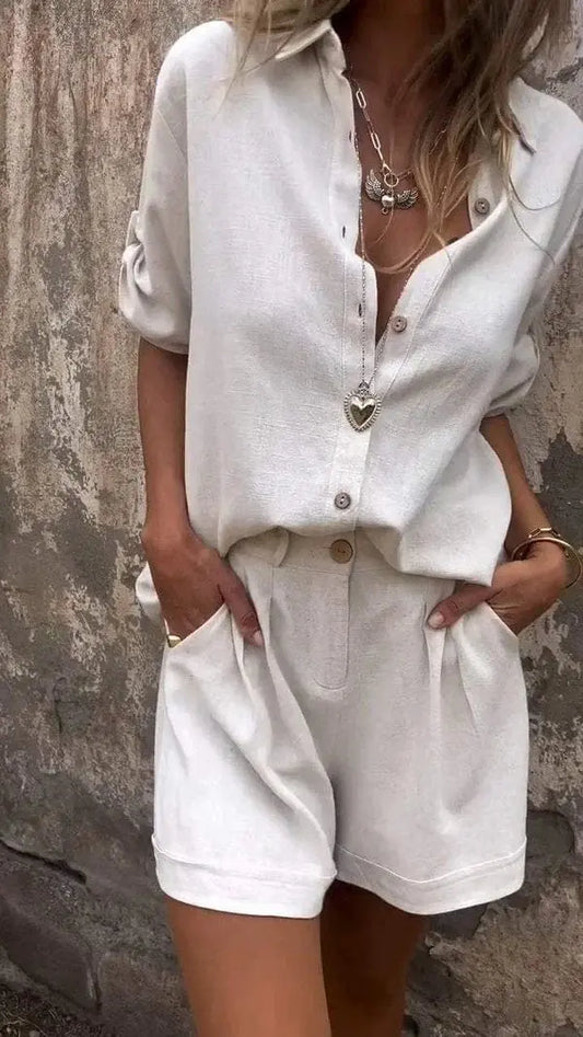 Breezy Summer Outfit Orange Preference