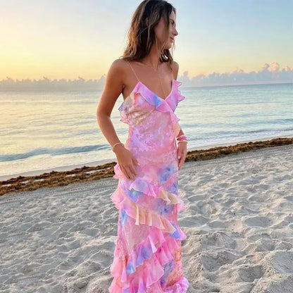 Vibrant Boho Beach Dress – Designed for Your Summer Vacay Orange Preference