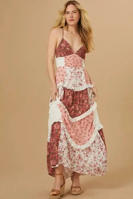 Tropical Lace Adventure Dress Orange Preference