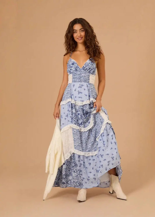 Tropical Lace Adventure Dress Orange Preference