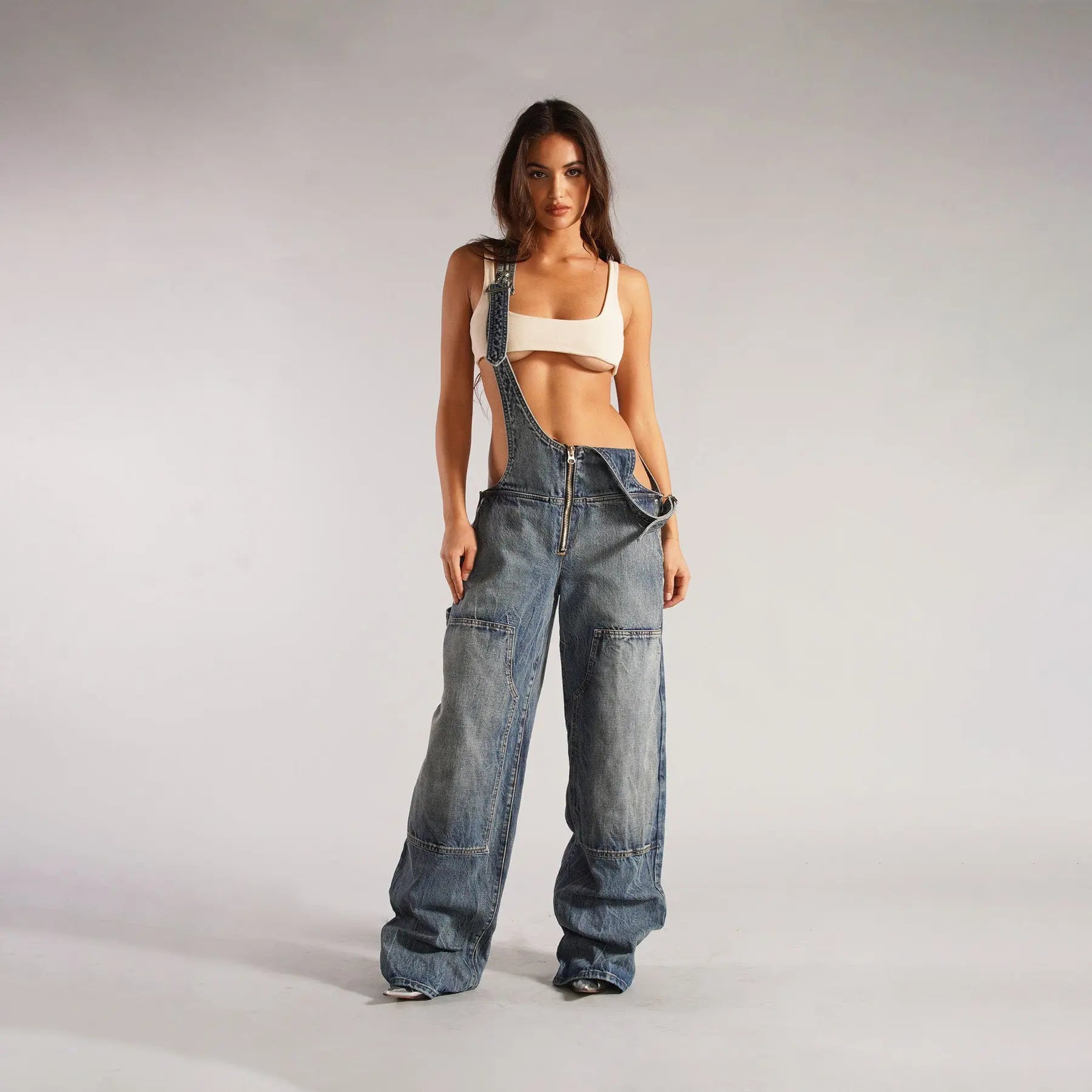 Comfy Denim Dream Pants Orange Preference