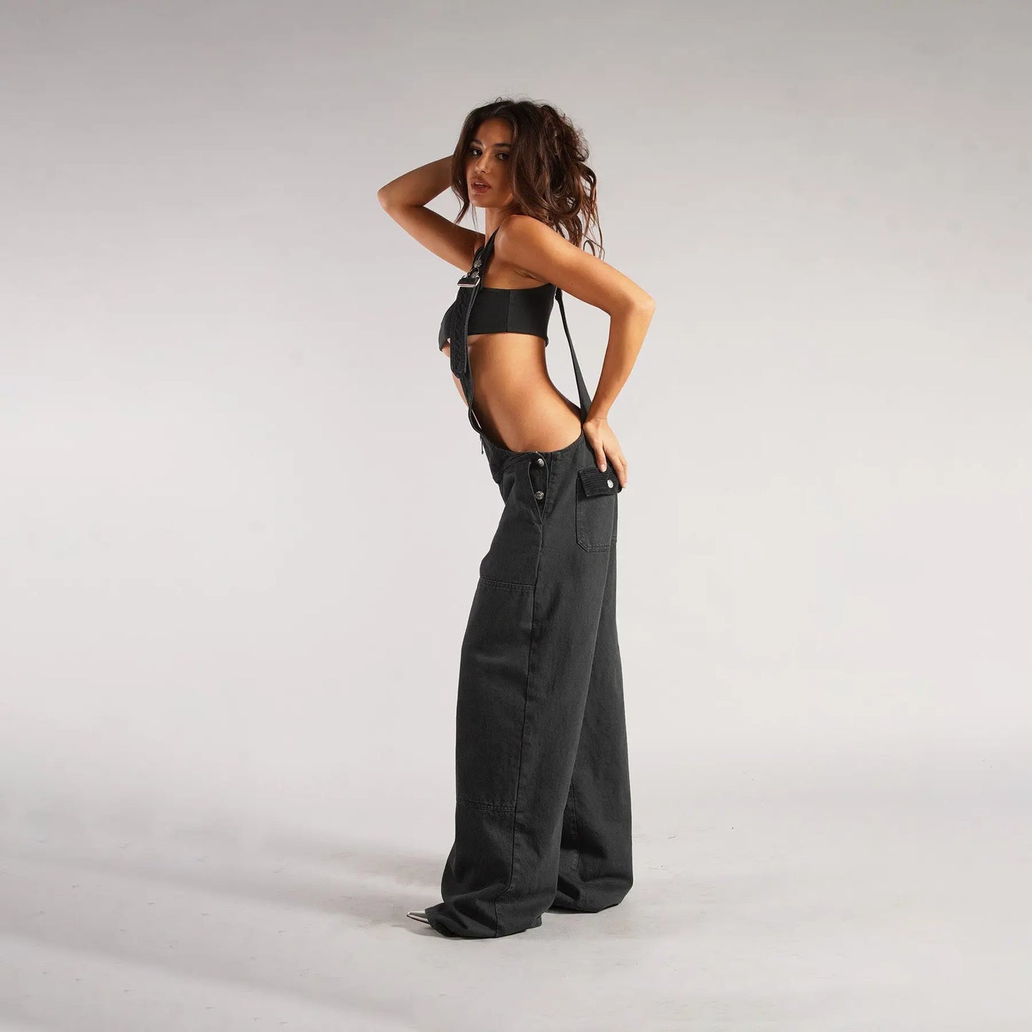 Comfy Denim Dream Pants Orange Preference