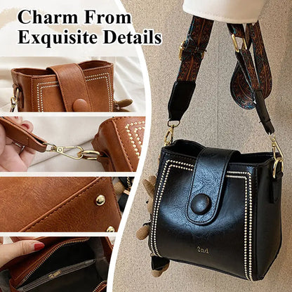 Chic Vintage Shoulder Bag Orange Preference