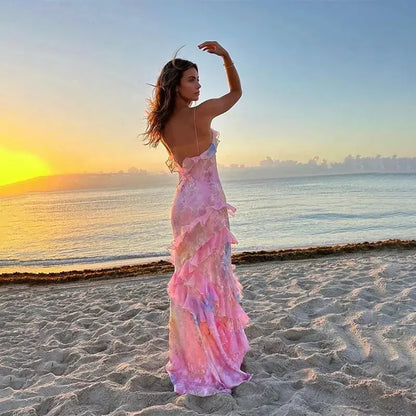 Vibrant Boho Beach Dress – Designed for Your Summer Vacay Orange Preference